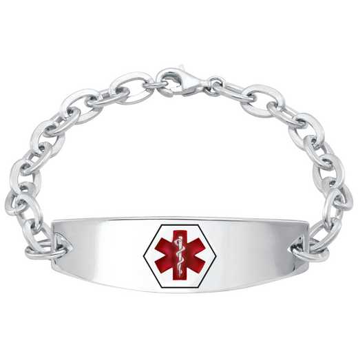 Ladies' Medical Personalized ID Bracelet